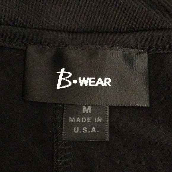 B-Wear Black & Gold Top - Picture 5 of 5